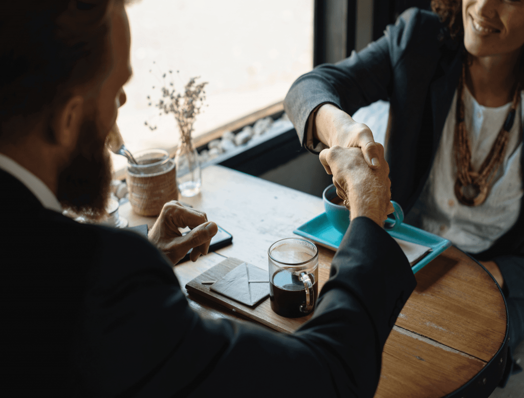 Professional Meeting Hand Shake